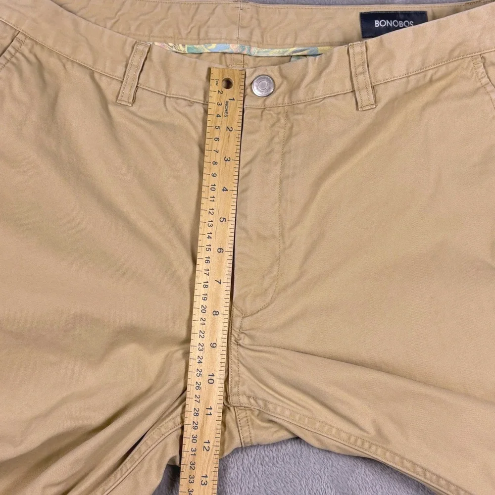 Bonobos Slim Fit Khaki Chinos Mens W38 L30 Tan Casual Pants‎ Tag 38x32 Golf Prep